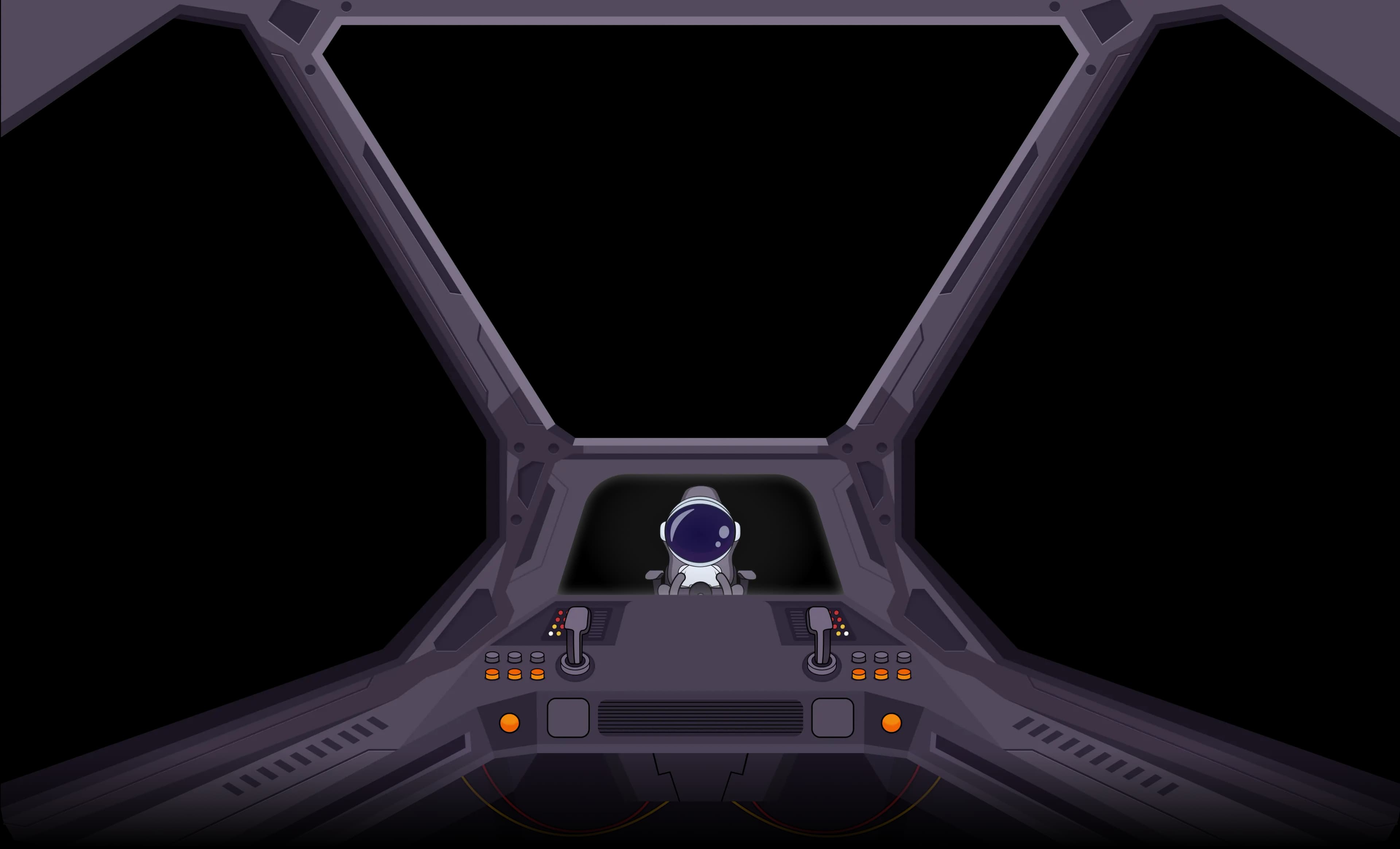 HYST spaceship cockpit